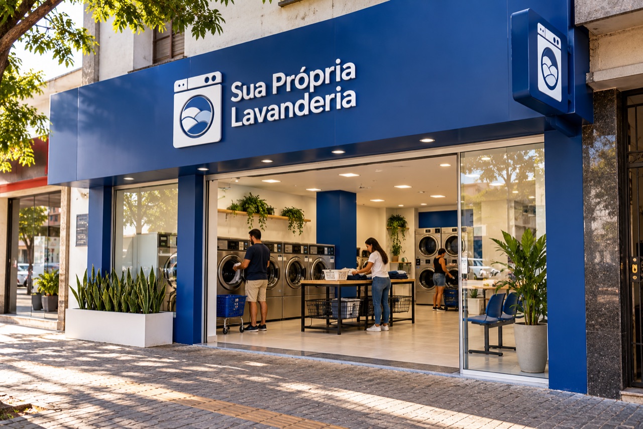 Visual editorial relacionado a Onde montar uma lavanderia self-service? Como escolher o ponto